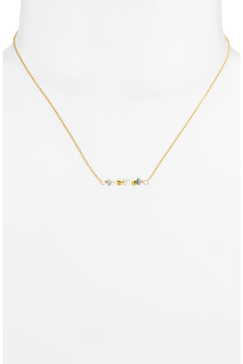 Luna Bar Pendant Necklace, Alternate, color, GOLD