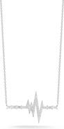 SPHERA MILANO Heartbeat Pendant Necklace