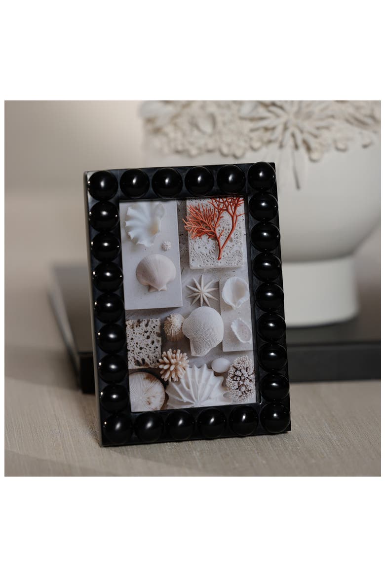 Vienna Ball Resin Photo Frame, Alternate, color, BLACK
