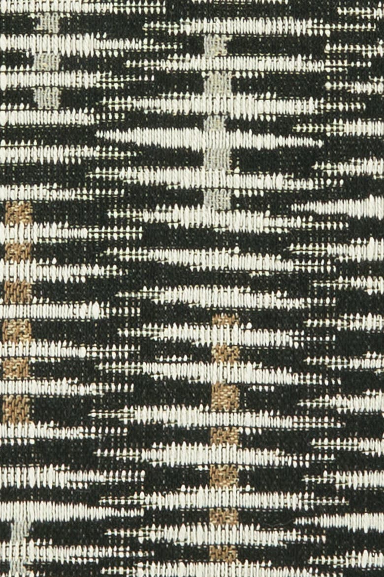Intertwine Ebony Indoor & Outdoor Woven Accent Pillow, Alternate, color, Ebony
