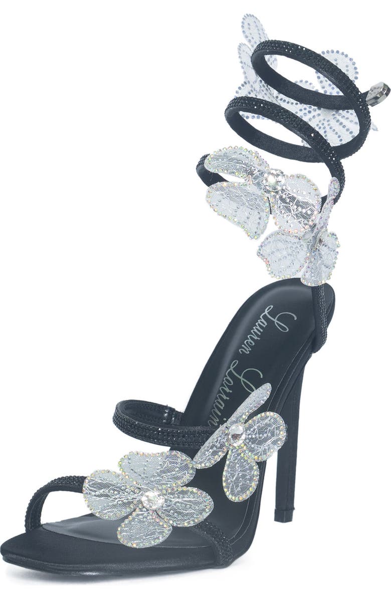 Lauren Lorraine Victoria Sandals, Main, color, Black