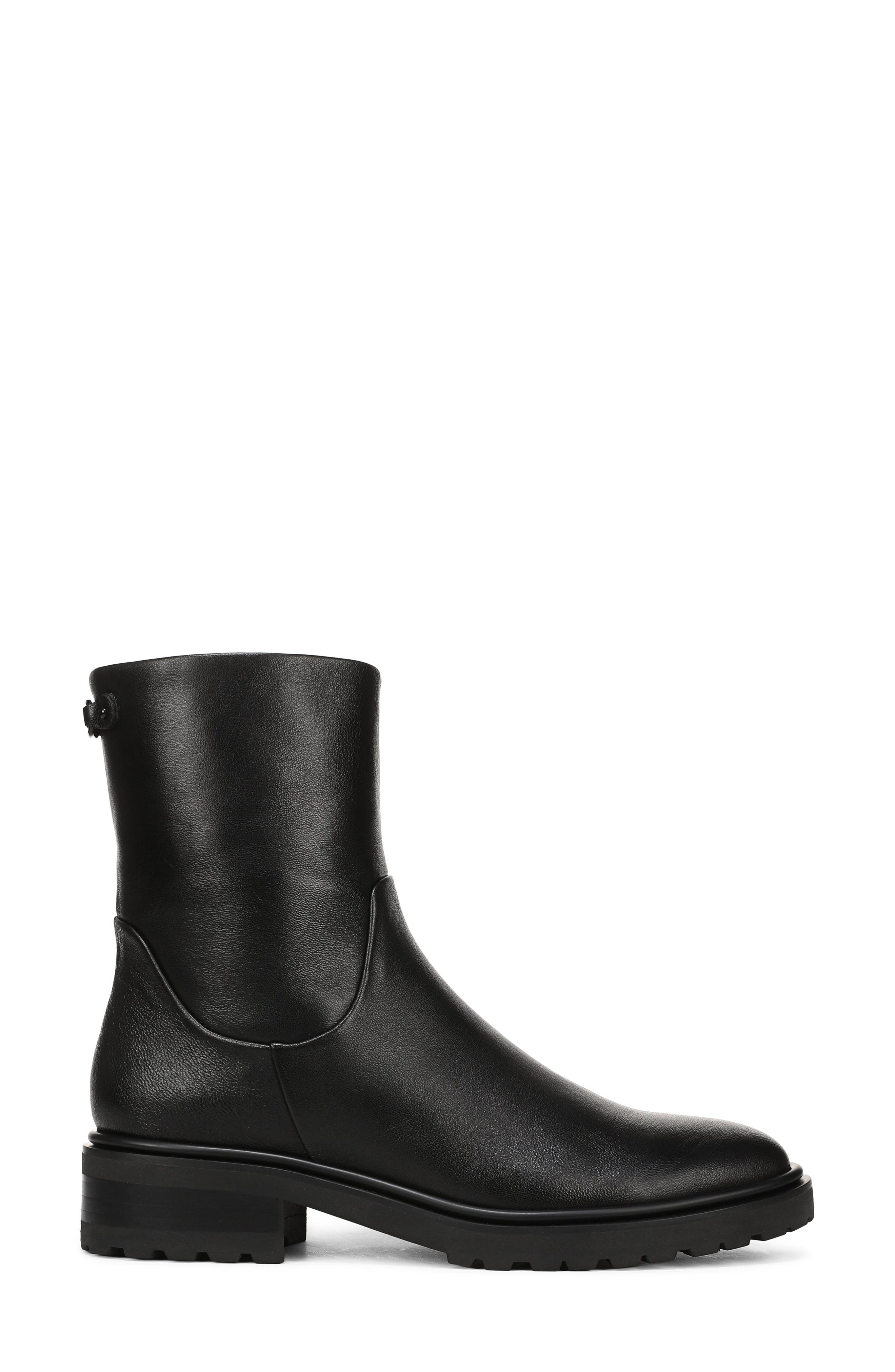 Sky Leather Boot, Alternate, color, BLACK LEATHER