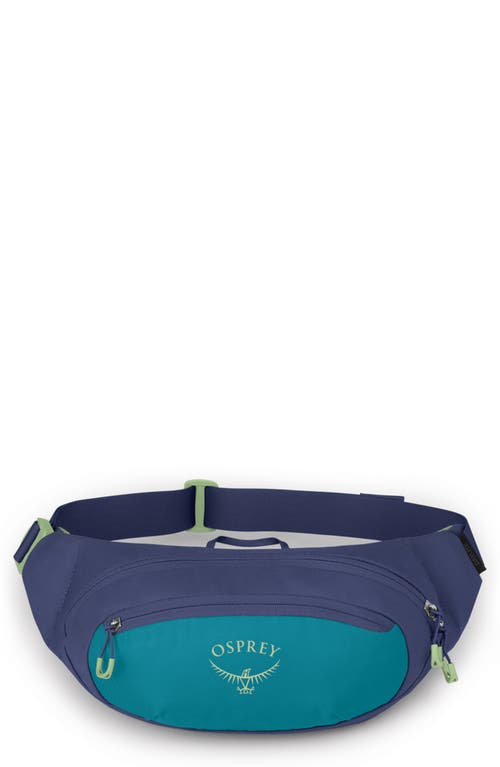 Osprey Daylite Waist Pack In Blue Spikemoss/alkaline