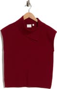 CYRUS Envelope Neck Sleeveless Sweater