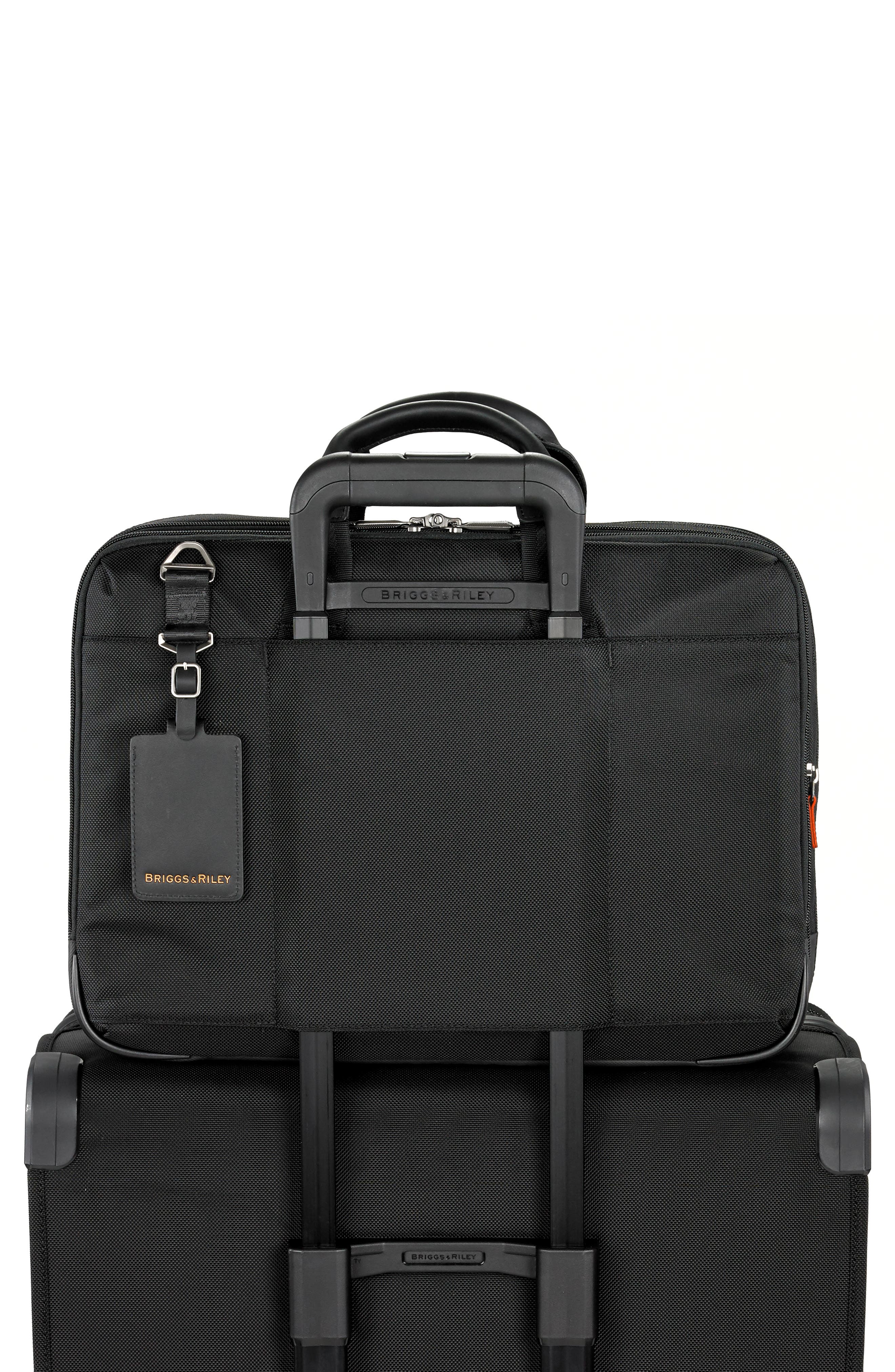Briggs & Riley @work Large Expandable Ballistic Nylon Laptop Briefcase with RFID Pocket, Alternate, color, 