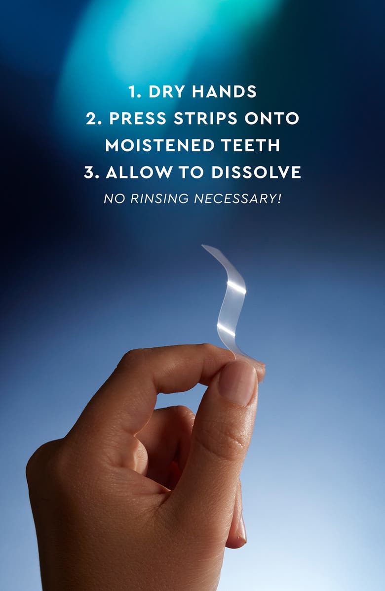 MOON Midnight Enamel Care Dissolving Whitening Strips, Alternate, color, 