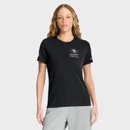 Nike Women's Nike Black San Francisco 49ers 2025 NFL Crucial Catch Tri-Blend Dri-FIT T-Shirt