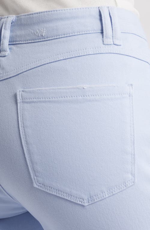 WIT & WISDOM WIT & WISDOM TATUM 'AB'SOLUTION FRAYED HIGH WAIST ANKLE FLARE JEANS