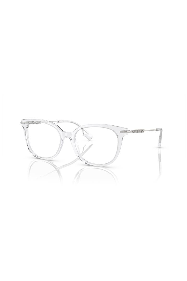 53mm Square optical glasses, Main, color, Transparent