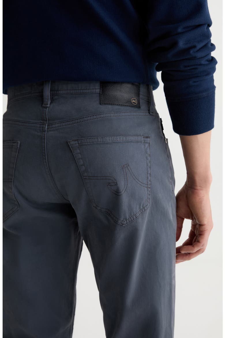 Tellis Stretch Sateen Modern Slim Pants, Alternate, color, BLUEGRAIN