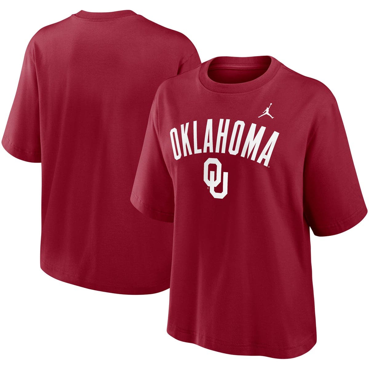 Jordan Brand Women's Jordan Brand Crimson Oklahoma Sooners Arch Logo ...