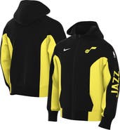 Nike Men's Nike Black Utah Jazz 2023/24 Authentic Showtime Full-Zip Hoodie