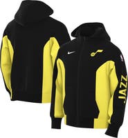 Nike Men's Nike Black Utah Jazz 2023/24 Authentic Showtime Full-Zip Hoodie