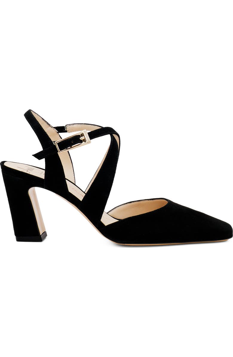 Amalfi by Rangoni Fagiolo Ankle Strap Pump - Multiple Widths Available, Alternate, color, Black Cashmere