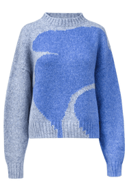 Untitled in Motion Folari Alpaca Blend Relaxed Fit Pullover
