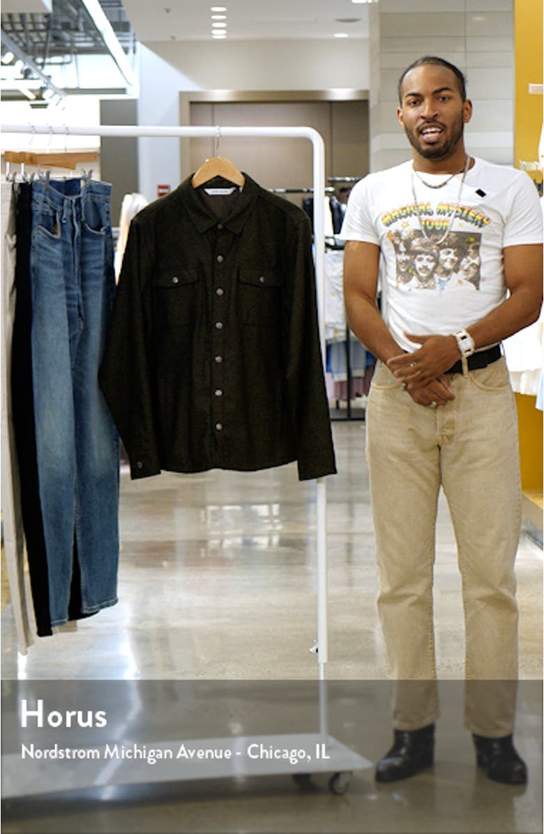 Yorkshire Wool Snap-Up Shirt Jacket, sales video thumbnail