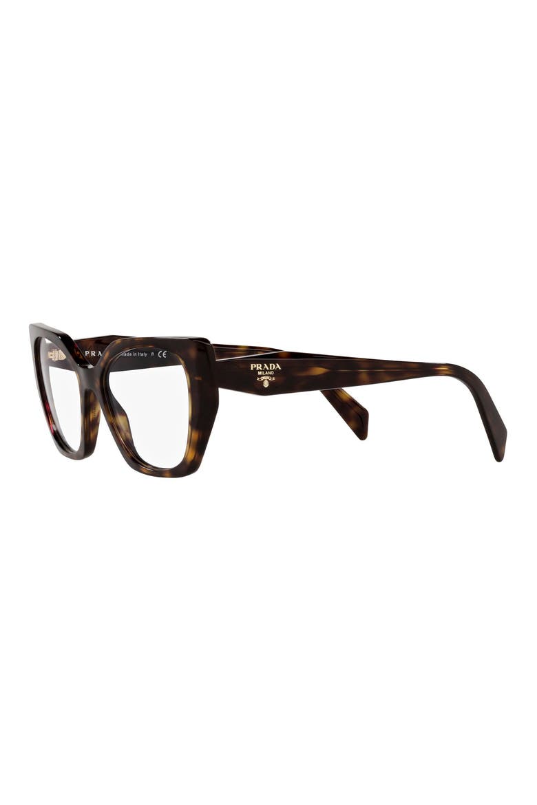 54mm Square Optical Glasses, Alternate, color, TORTOISE