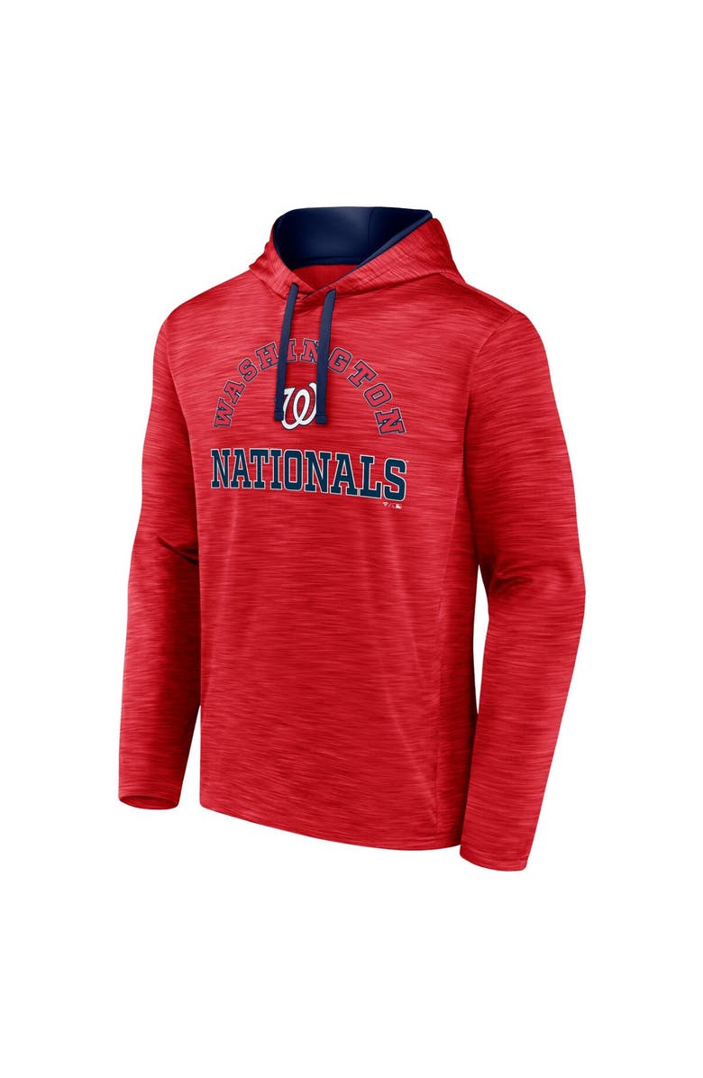 FANATICS Men's Fanatics Red Washington Nationals Seven Games Pullover Hoodie, Alternate, color, Red