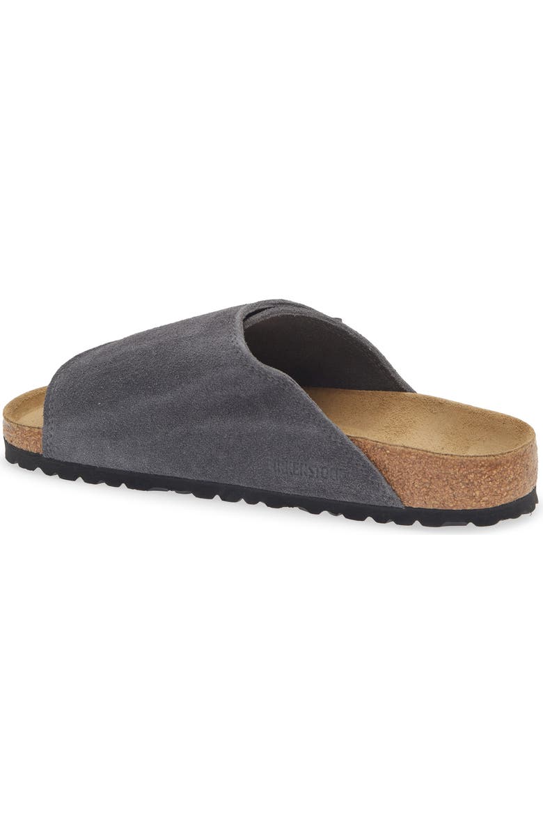 Birkenstock Solana Slide Sandal, Alternate, color, Charcoal