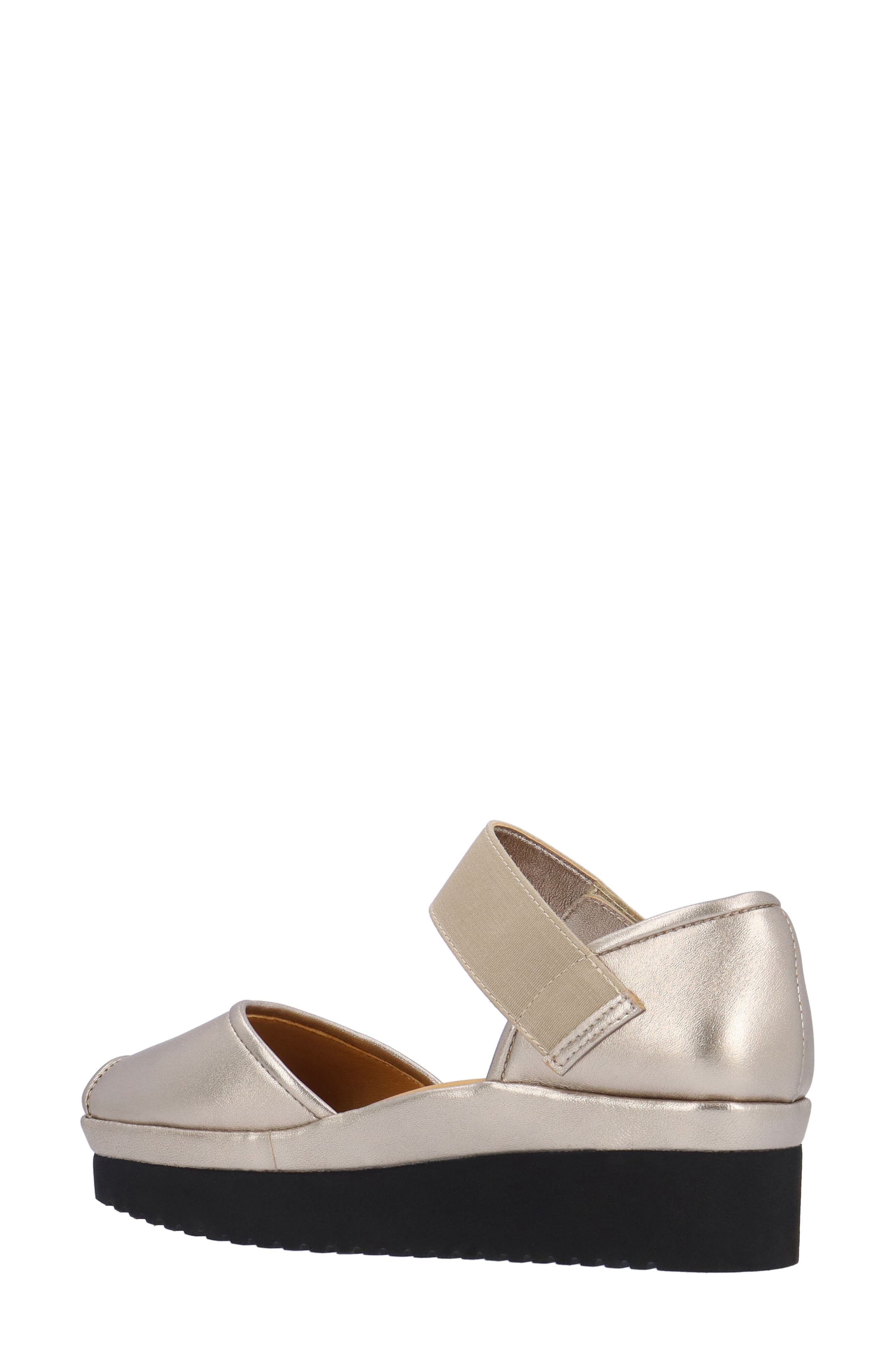 L'Amour des Pieds Amadour Ankle Strap Sandal, Alternate, color, Champagne