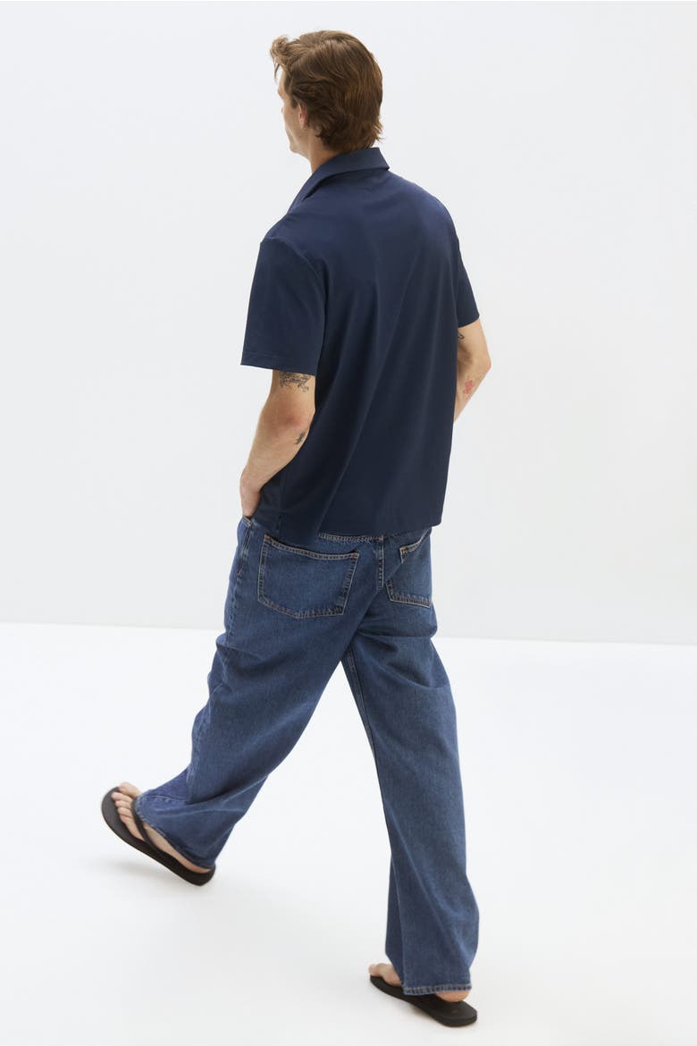 Cooling Regular Fit Polo Shirt, Alternate, color, Dark blue