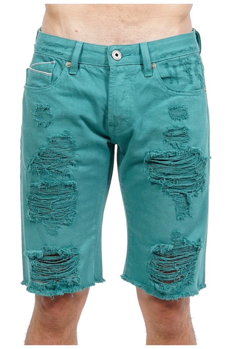 Cult of Individuality Rebel Denim Shorts, Alternate, color, 