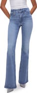 Good American Good Classic Slim Bootcut Jeans