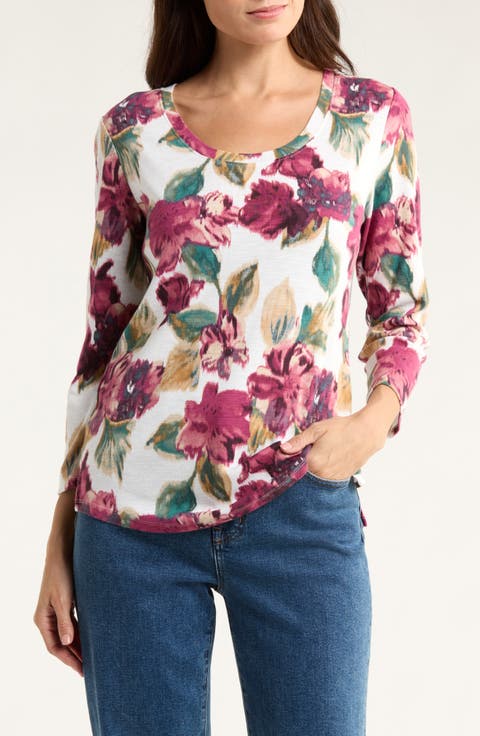 Ashby Isles Floral Cotton T-Shirt