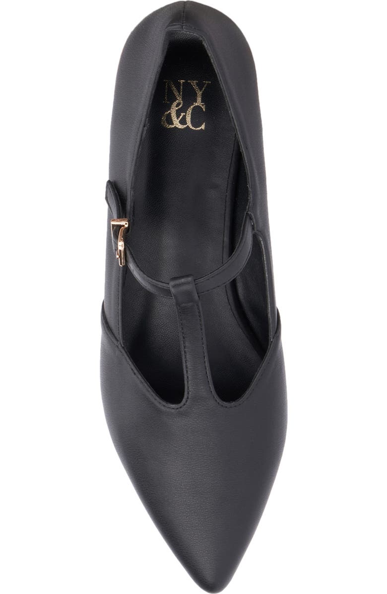 NEW YORK AND COMPANY Vlada T-Strap Flat, Alternate, color,