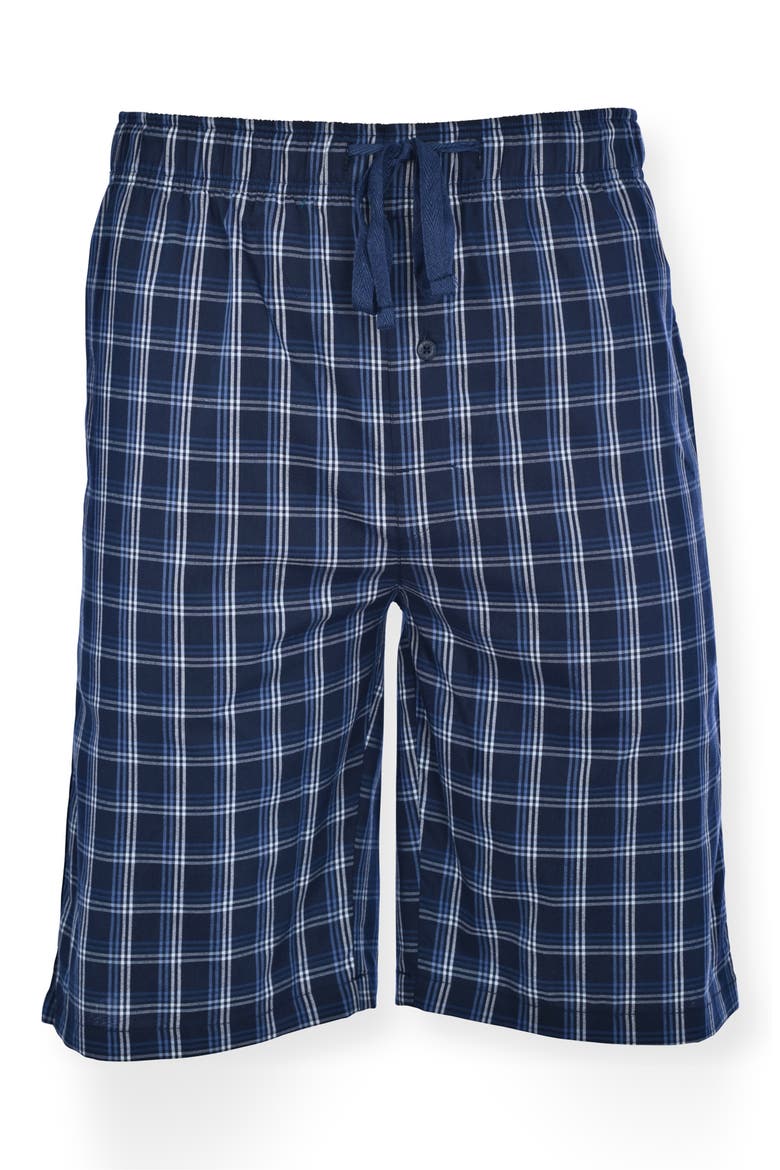 2-Pack Woven Sleep Shorts, Alternate, color, NAVY/ BLACK