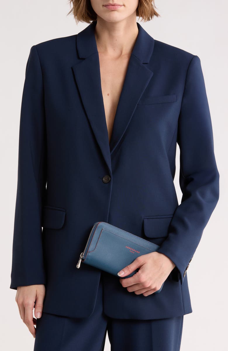 Longchamp Long Zip Around Wallet, Alternate, color, 