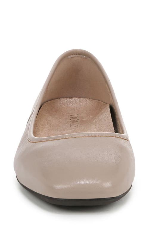 Vionic Orinda Square Toe Flat In Gray