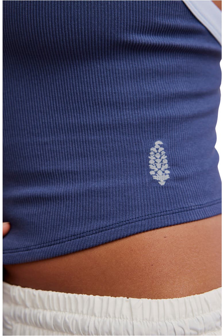 FP Movement All Clear Racerback Crop Top, Alternate, color, MIDNIGHT NAVY COMBO