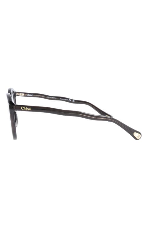 Chloé Cat Eye-frame Bio Acetate Optical Frames In Grey Grey Transparent