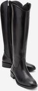 Forever & Always Shoes Ruiz Leather Knee High Boot