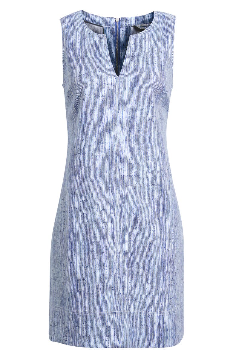 Tommy Bahama Palm-A-Dora Shimmer Bay Sleeveless Sheath Dress, Alternate, color, Spectrum Blue