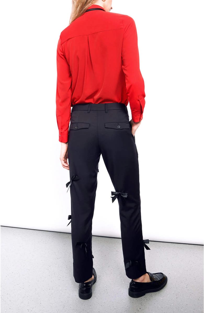 WILDFANG The Empower Bows Trouser, Alternate, color,