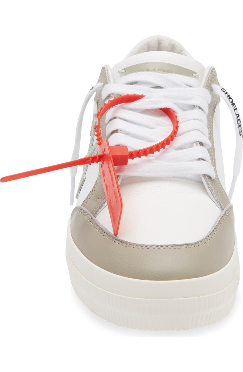 Off-White Low Vulcanized Sneaker, Alternate, color, White - Sage