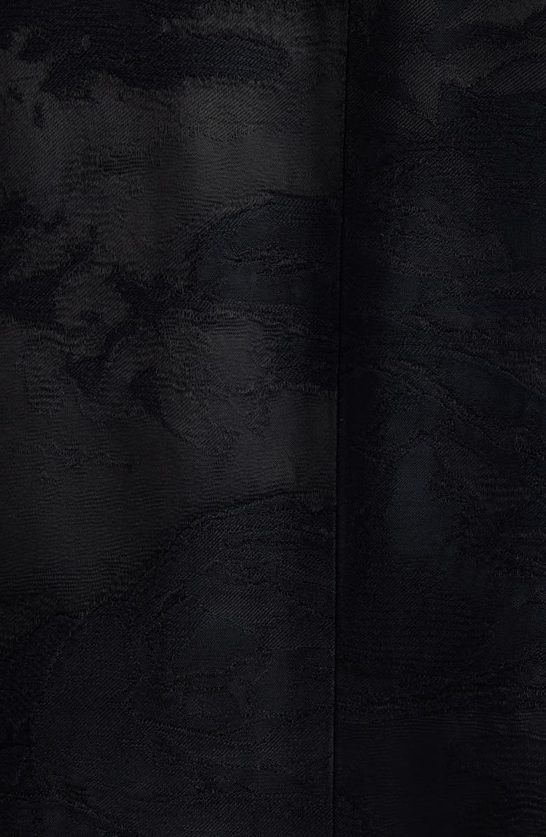 Dries Van Noten Basti Floral Jacquard Oversize Satin Blazer, Alternate, color, 