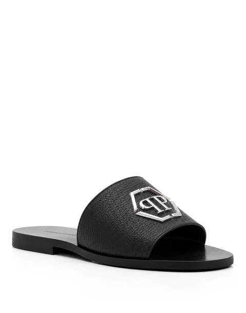 Leather Sandals Big Hexagon Men