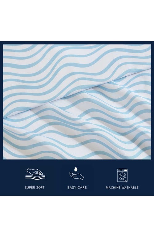 Nautica Waves Microfiber Sheet Set