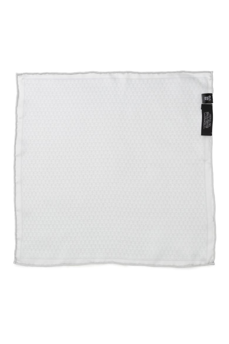 Star Wars™ - Stormtrooper Silk Pocket Square, Alternate, color, WHITE