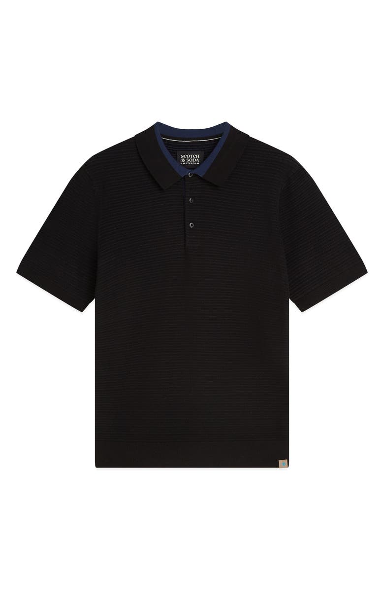 Scotch
Soda Structured Cotton Polo, Alternate, color, Meteorite