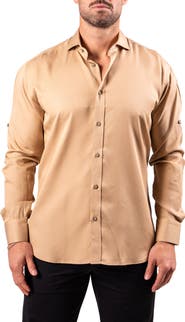 Maceoo Berlin Resistance Cotton Button-Up Shirt