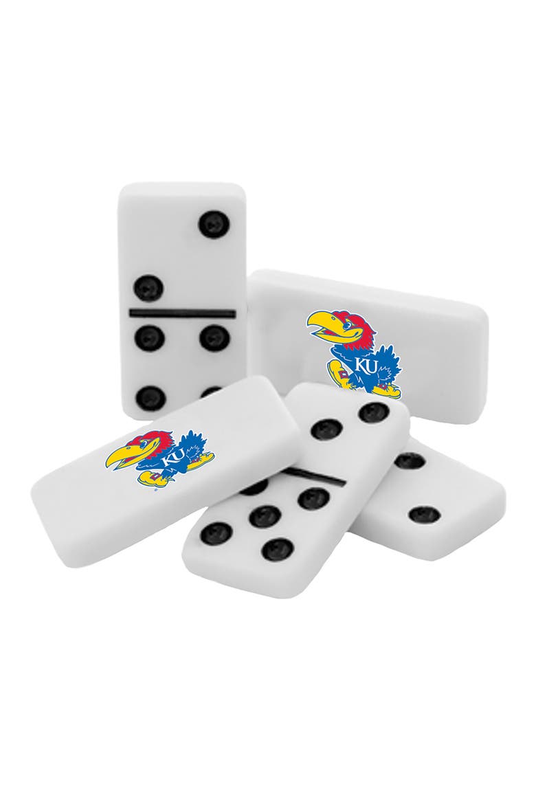 Kansas Jayhawks Dominoes, Alternate, color, Multicolor