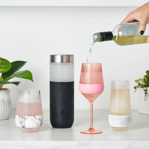 Host Stemmed Wine Freeze Cooling Cup Set Of 4 In Tinted