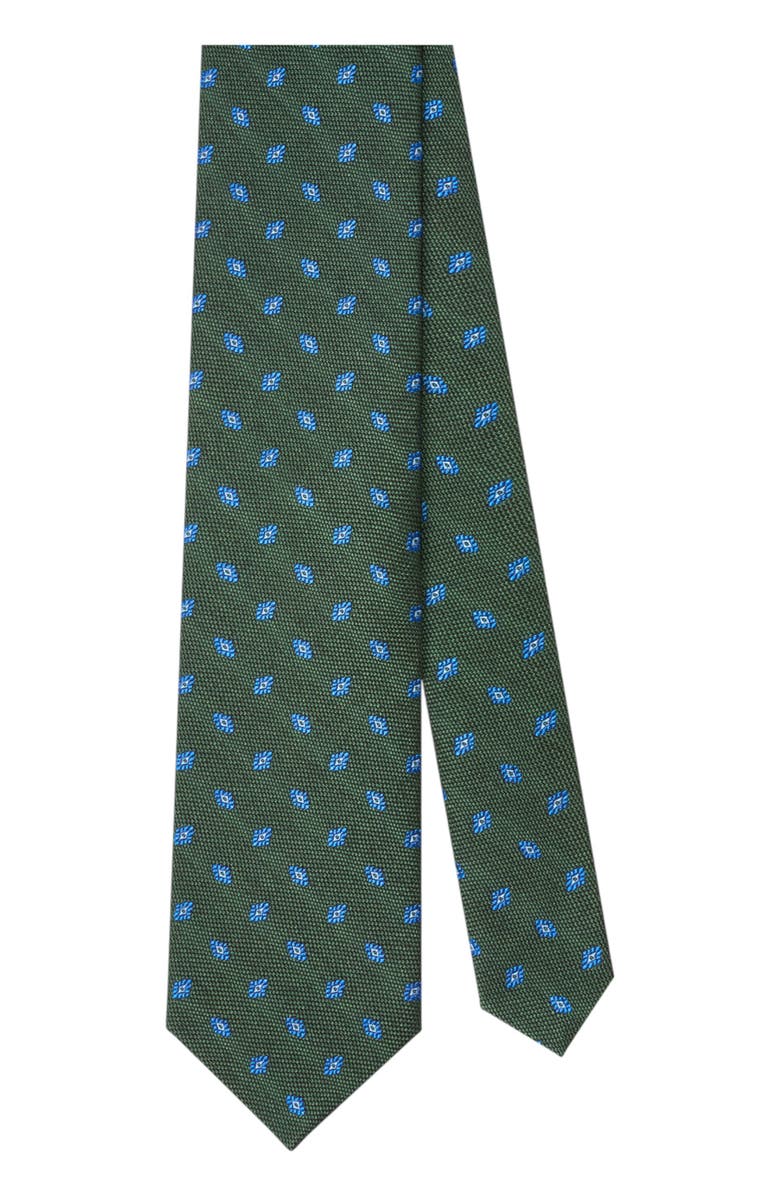 Robert Talbott Robert Geo Neat Best of Class Necktie, Main, color, Green
