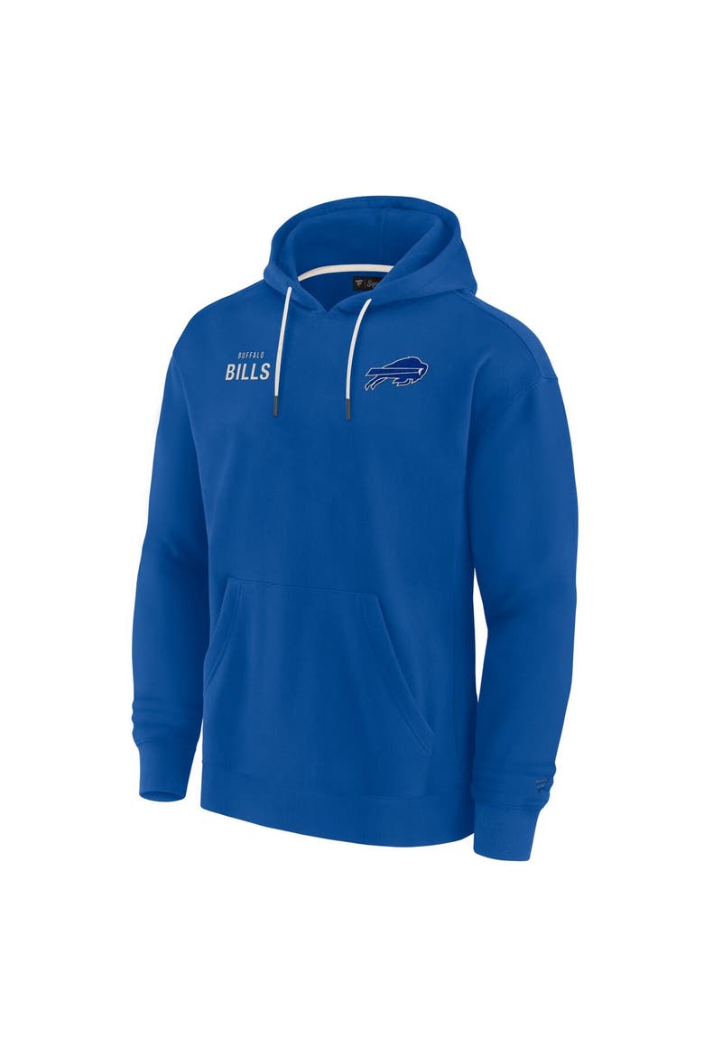 Unisex Fanatics Signature Royal Buffalo Bills Super Soft Fleece Pullover Hoodie, Alternate, color, Royal
