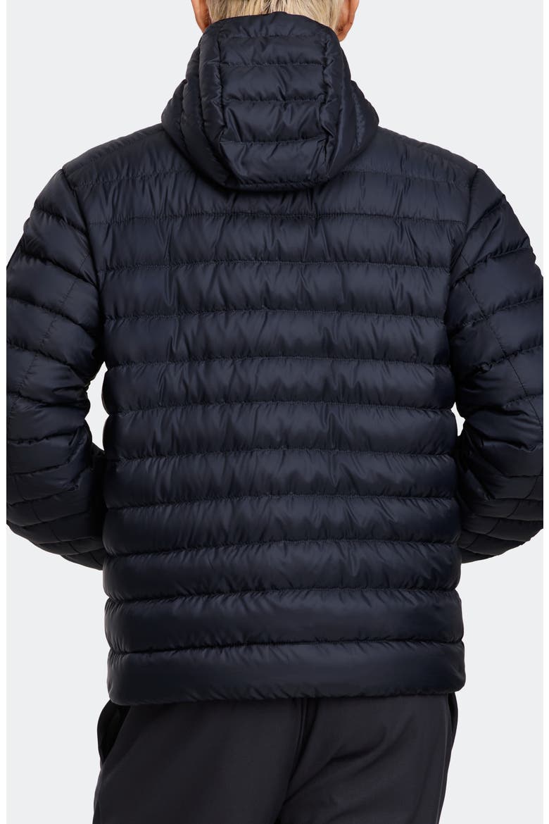 Stratus Hooded 750-Fill-Power Down Puffer Coat, Alternate, color, NOCTURNE - NOCTURNE