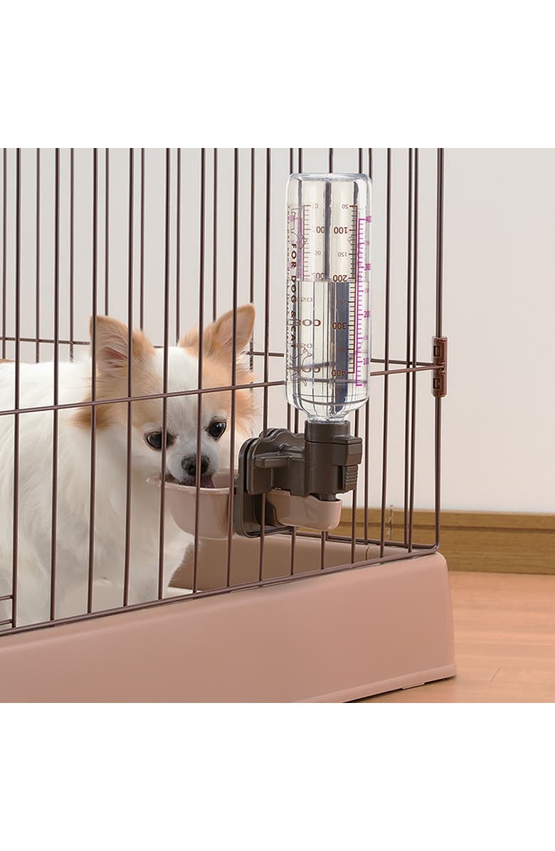 Richell Pet Water Rehydration Station, Gravity Fed Pet Water Station, includes Bottle and Dish, Alternate, color, Multicolored